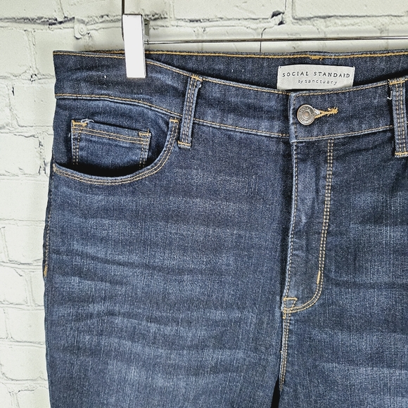 SOCIAL STANDARD by SANCTUARY | high rise skinny stretch jeans - Picture 4 of 12